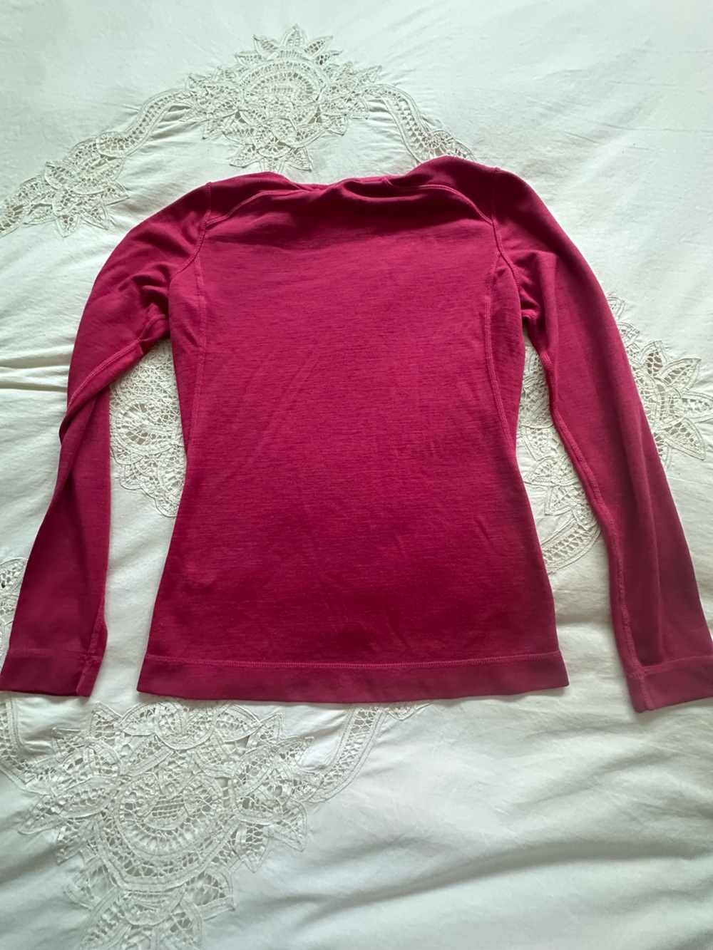 Smartwool Raspberry Base Long sleeve, XS - Picture 13 of 13